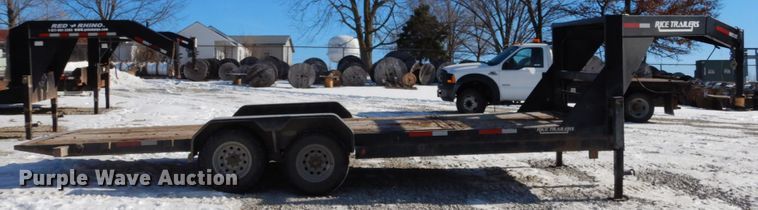 image for item JK9847 2013 Rice  equipment trailer