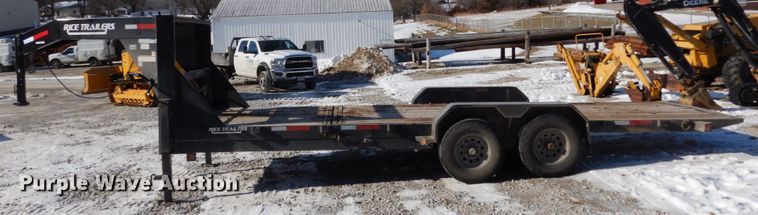 image for item JK9847 2013 Rice  equipment trailer