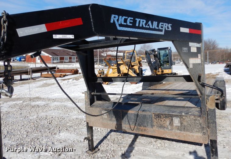 image for item JK9847 2013 Rice  equipment trailer