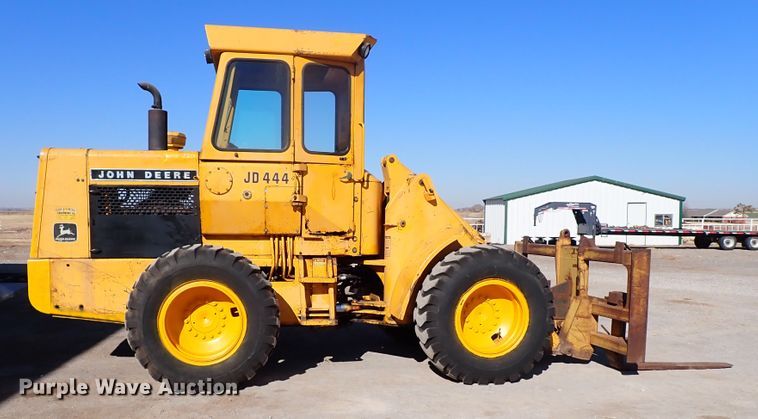 image for item JO9642 1980 John Deere 444  wheel loader
