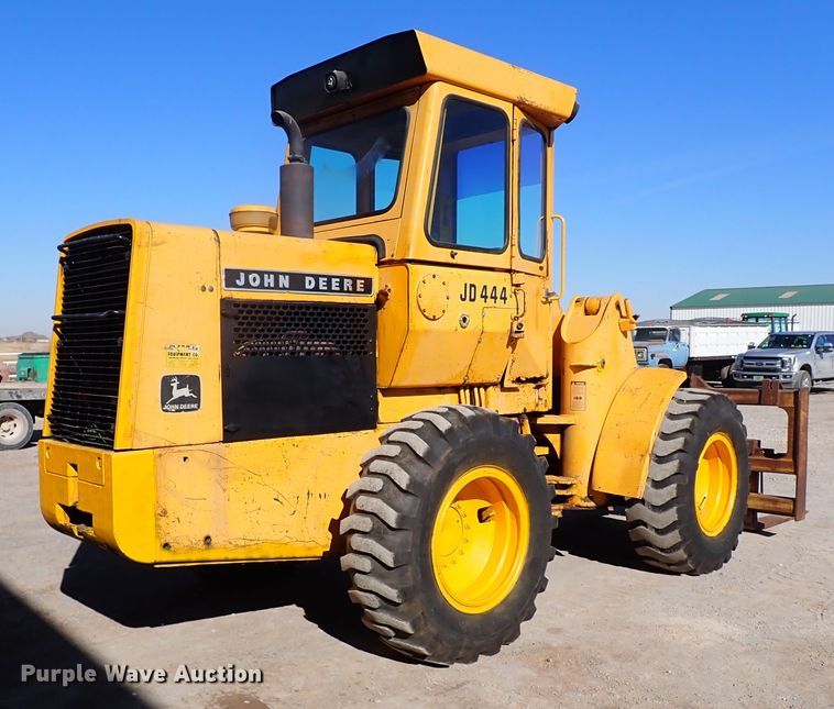 image for item JO9642 1980 John Deere 444  wheel loader
