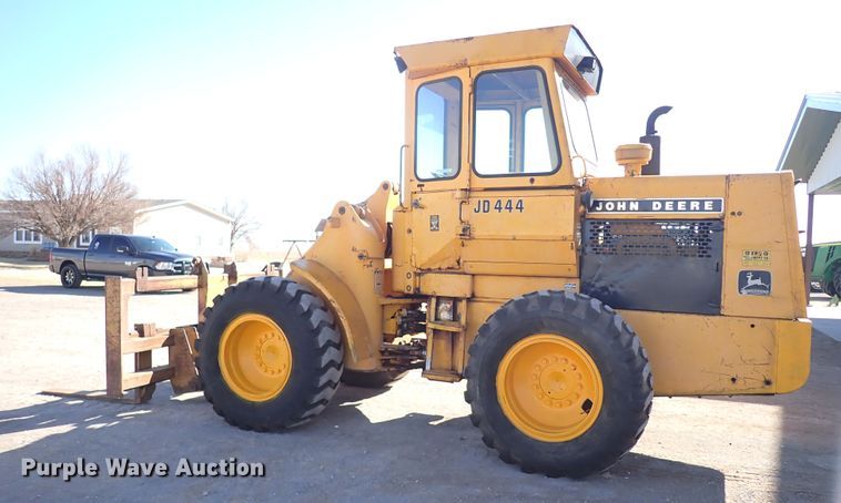 image for item JO9642 1980 John Deere 444  wheel loader