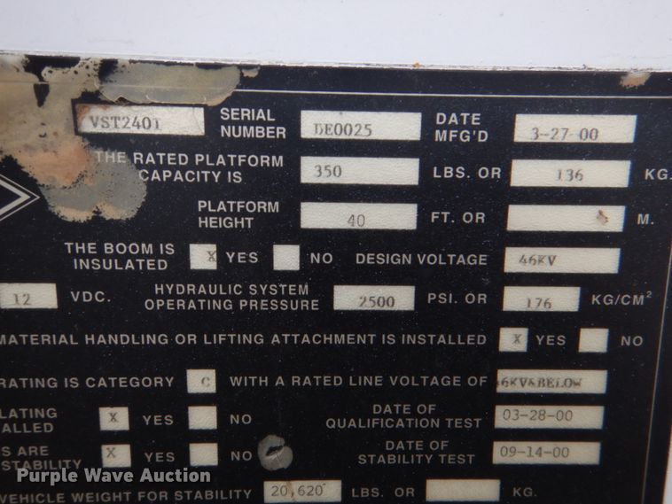 image for item JS9676 2006 International 4300  bucket truck