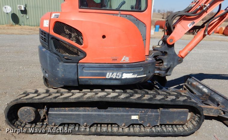 image for item JS9679 2012 Kubota U45  mini excavator
