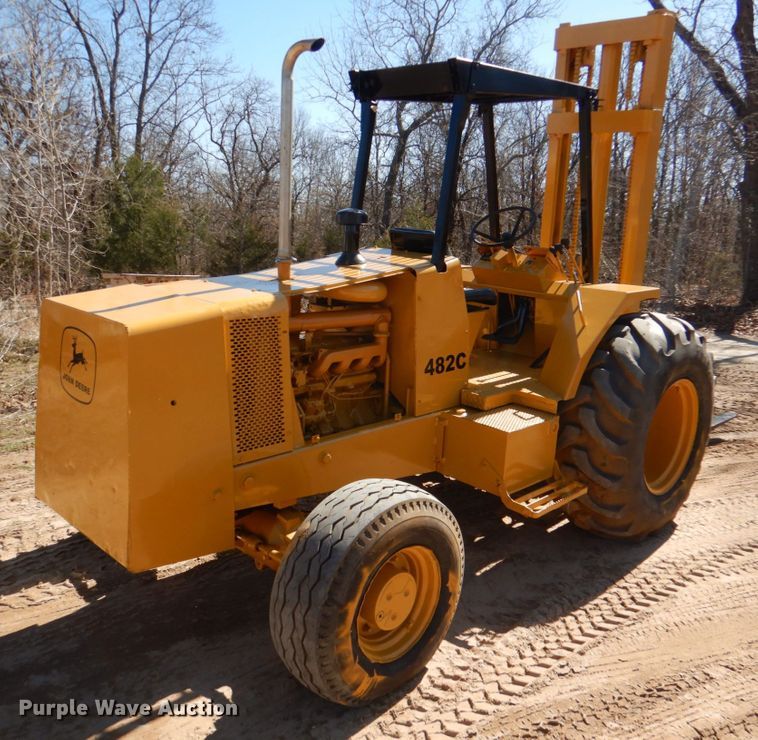 image for item JS9682 1990 John Deere 482C  forklift