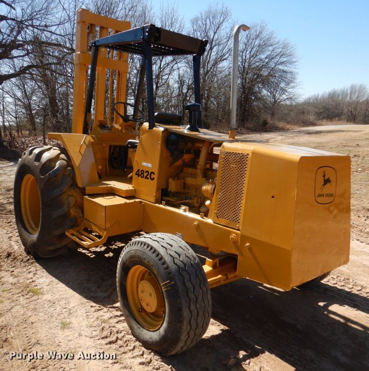 image for item JS9682 1990 John Deere 482C  forklift