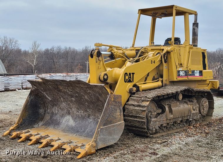 image for item KG9612 1988 Caterpillar 963  track loader