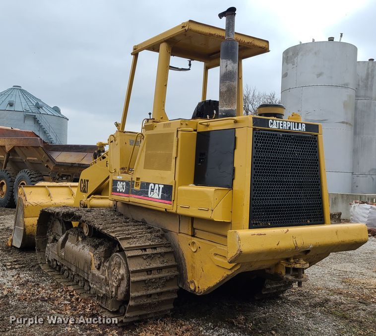 image for item KG9612 1988 Caterpillar 963  track loader