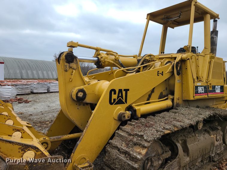 image for item KG9612 1988 Caterpillar 963  track loader