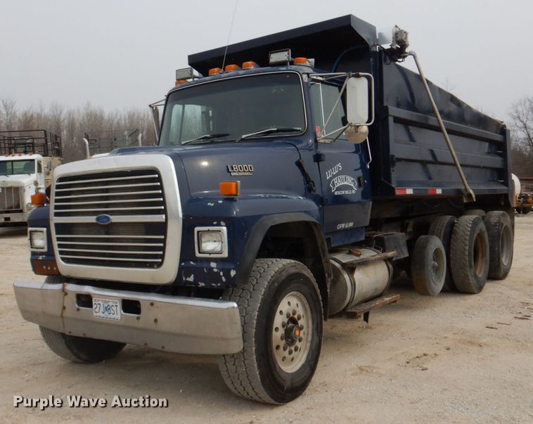 image for item KH9708 1994 Ford L8000  dump truck