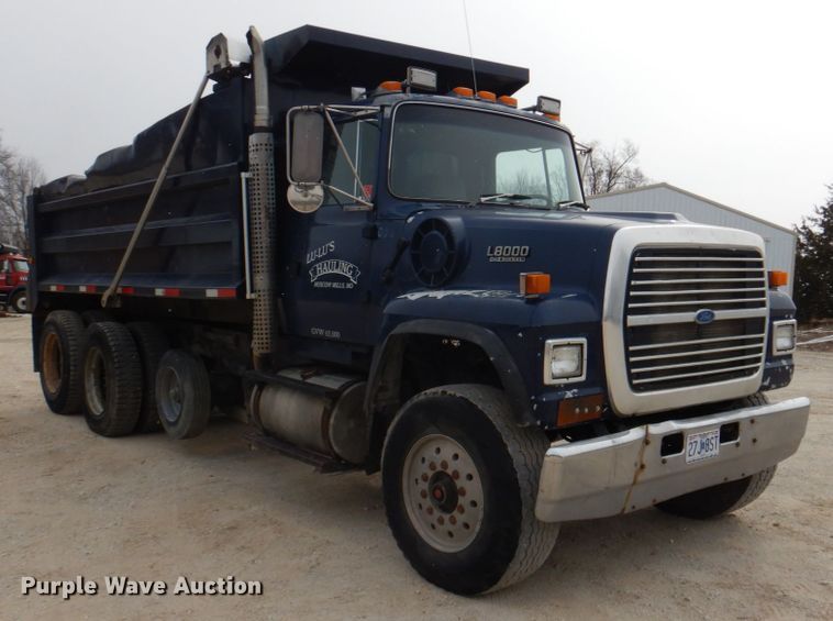 image for item KH9708 1994 Ford L8000  dump truck