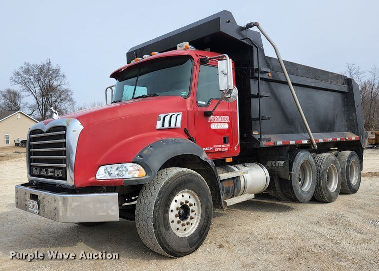 image for item KH9709 2007 Mack Granite CTP713B  dump truck