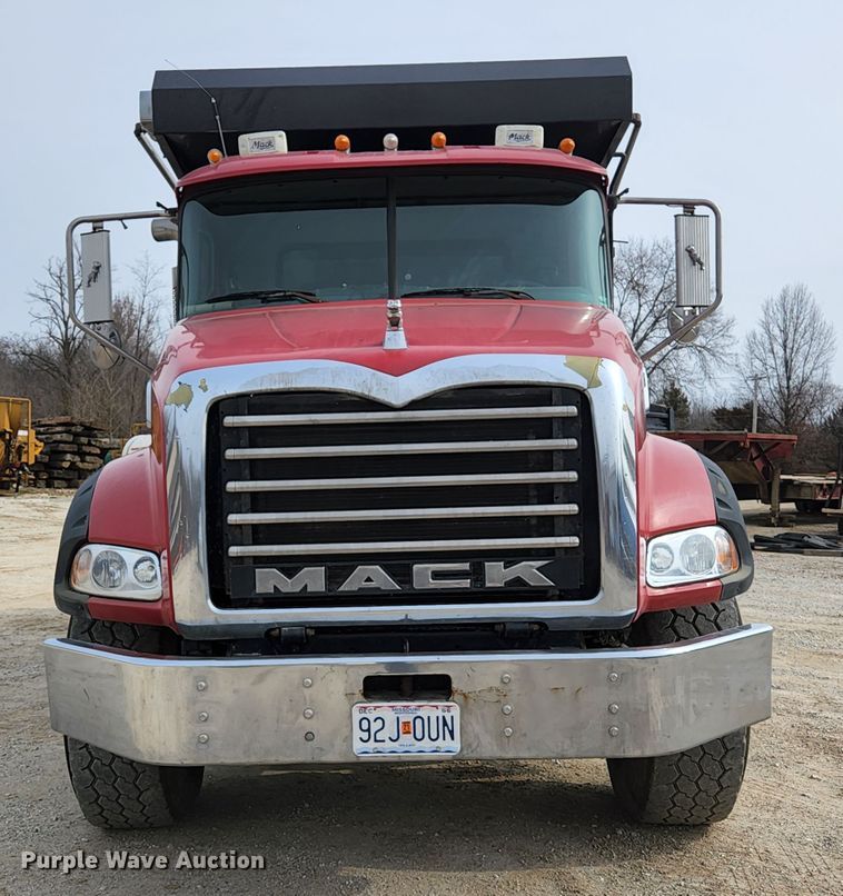 image for item KH9709 2007 Mack Granite CTP713B  dump truck