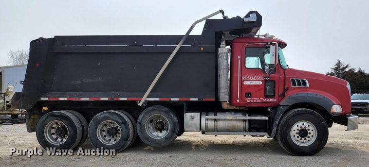 image for item KH9709 2007 Mack Granite CTP713B  dump truck