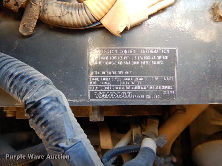 image for item MK9533 2016 Gehl Z35  mini excavator