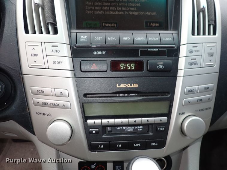 image for item DC4040 2006 Lexus RX400H  SUV