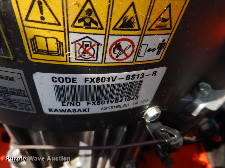 image for item DH8215 Kubota Z726XKW  ZTR lawn mower