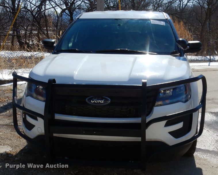 image for item DH8877 2018 Ford Explorer Police Interceptor SUV