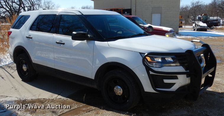 image for item DH8877 2018 Ford Explorer Police Interceptor SUV