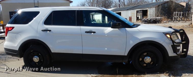 image for item DH8877 2018 Ford Explorer Police Interceptor SUV