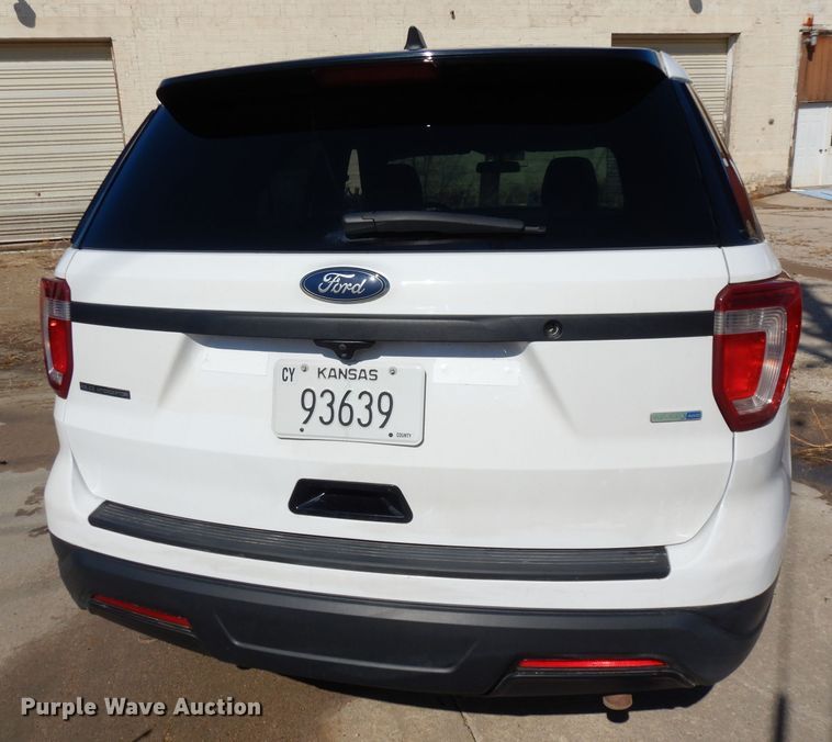 image for item DH8877 2018 Ford Explorer Police Interceptor SUV