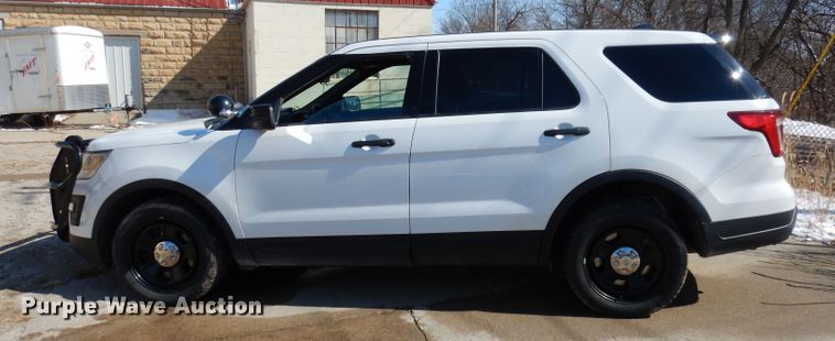 image for item DH8877 2018 Ford Explorer Police Interceptor SUV