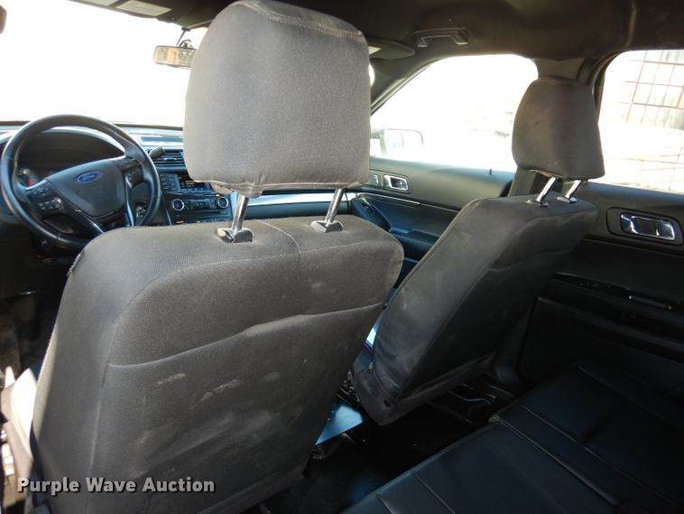 image for item DH8877 2018 Ford Explorer Police Interceptor SUV