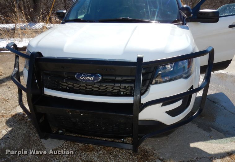 image for item DH8877 2018 Ford Explorer Police Interceptor SUV