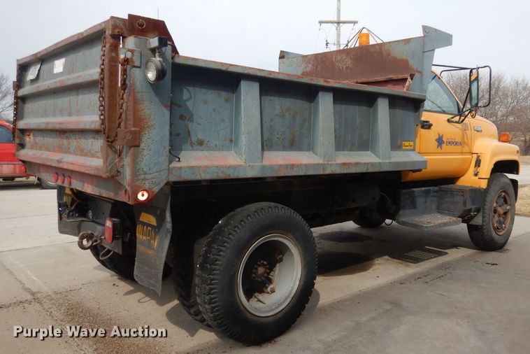 image for item DH8945 1990 Chevrolet Scottsdale  dump truck