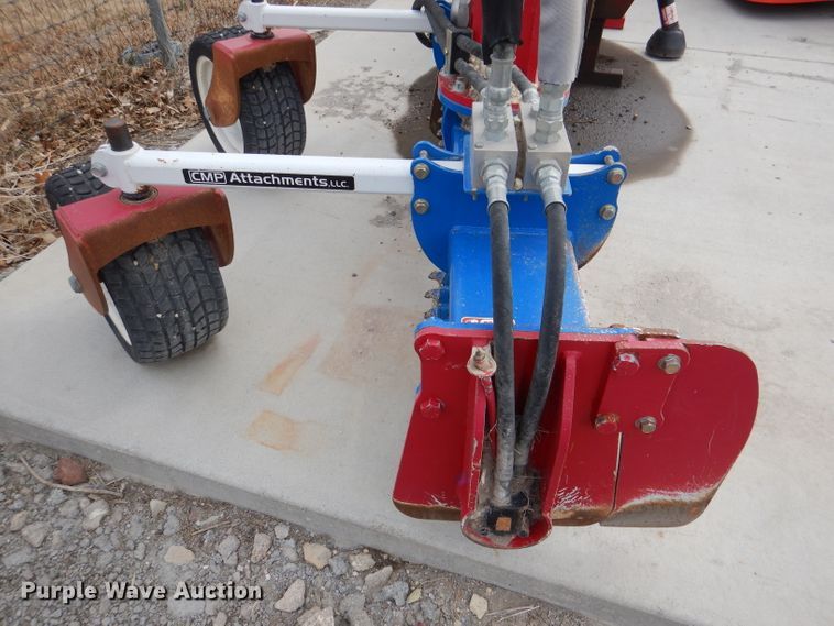 image for item DJ6107 CMP Attachments 80TR  road shoulder reclaimer