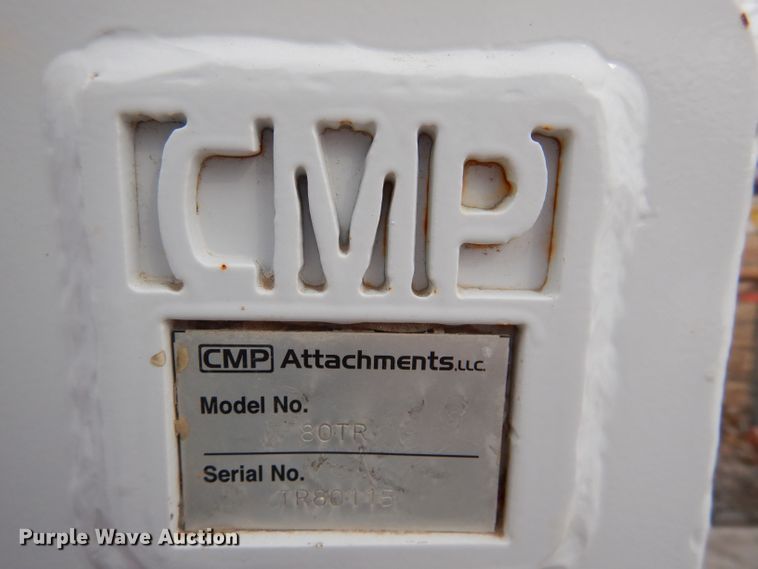 image for item DJ6107 CMP Attachments 80TR  road shoulder reclaimer