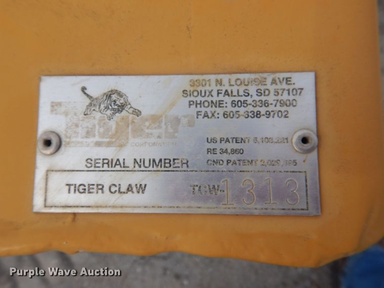 image for item DJ6108 Tiger Claw  shoulder reclaimer disk