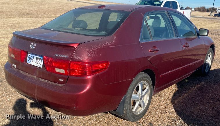 image for item DJ7582 2005 Honda Accord