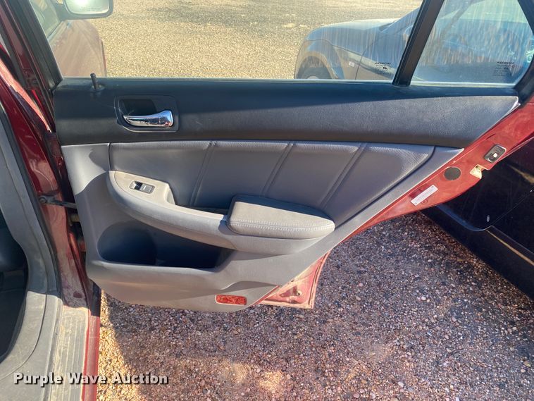 image for item DJ7582 2005 Honda Accord