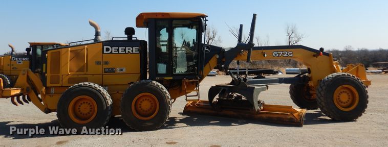 image for item DK4372 2012 John Deere 672G  motor grader