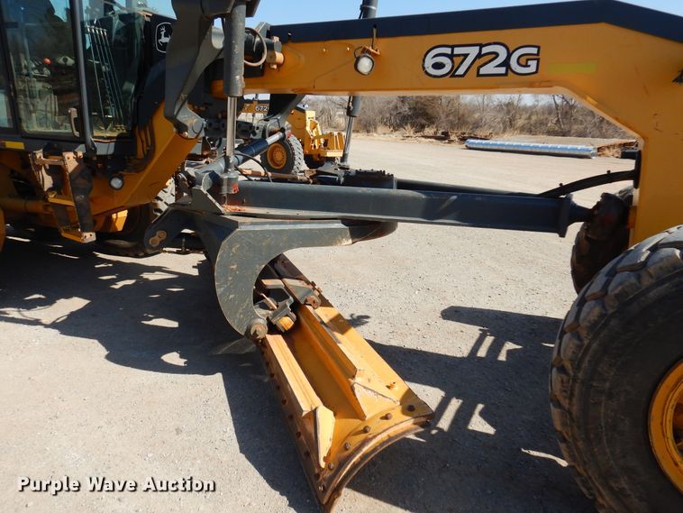 image for item DK4372 2012 John Deere 672G  motor grader