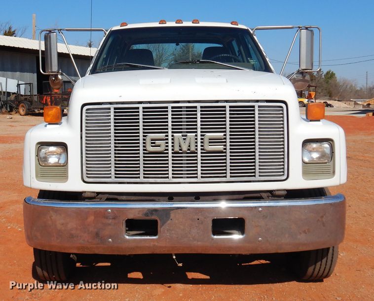 image for item DK4377 1997 GMC C5500  flatbed truck