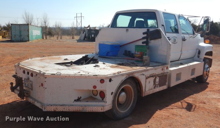 image for item DK4377 1997 GMC C5500  flatbed truck