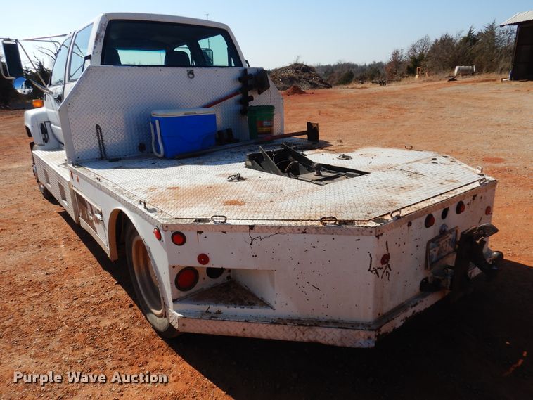 image for item DK4377 1997 GMC C5500  flatbed truck