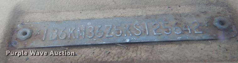 image for item DK4413 1989 Dodge W350  brush fire truck