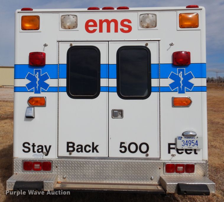 image for item DK4415 1997 Ford E350  ambulance