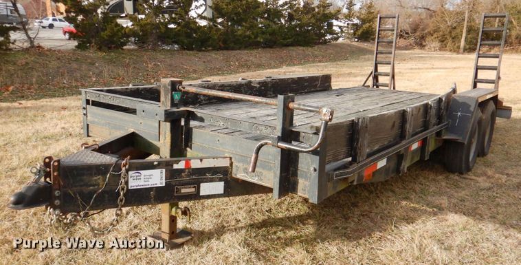 image for item DN1289 1998 Starlite 82-206  equipment trailer