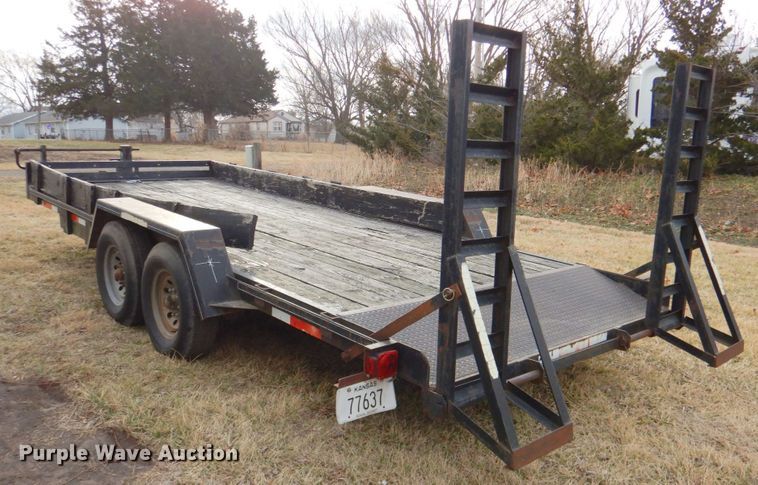 image for item DN1289 1998 Starlite 82-206  equipment trailer