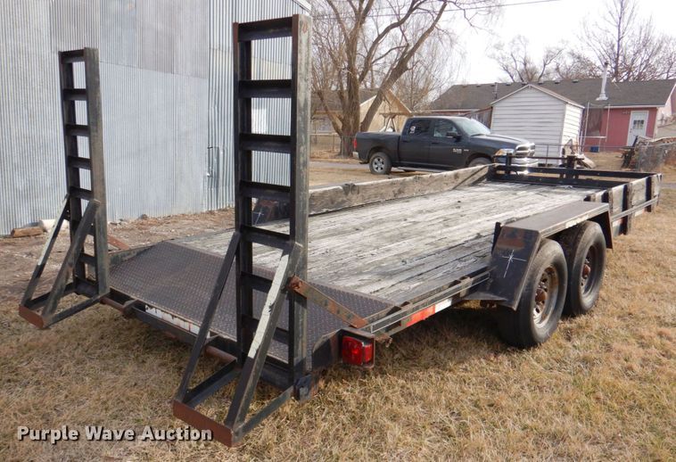 image for item DN1289 1998 Starlite 82-206  equipment trailer