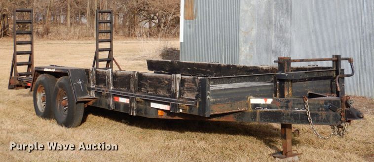 image for item DN1289 1998 Starlite 82-206  equipment trailer