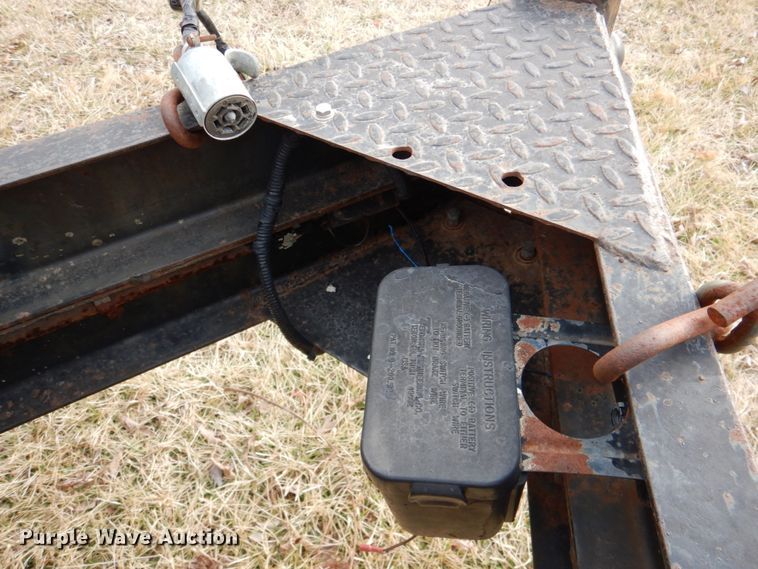 image for item DN1289 1998 Starlite 82-206  equipment trailer