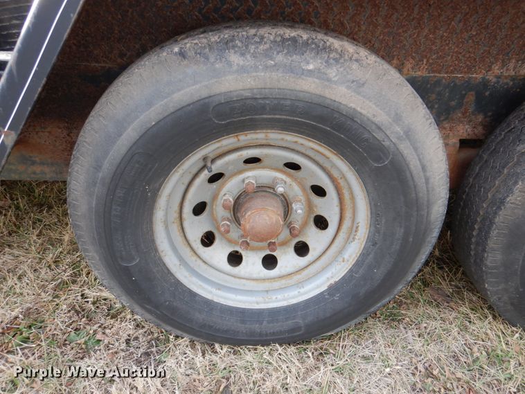 image for item DN1289 1998 Starlite 82-206  equipment trailer