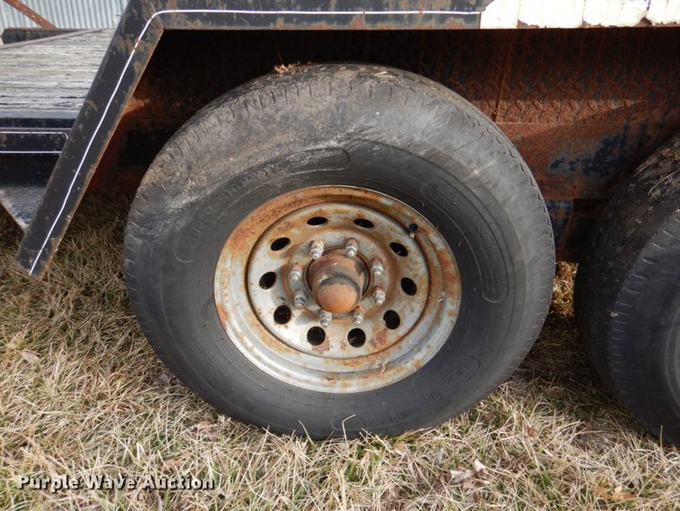 image for item DN1289 1998 Starlite 82-206  equipment trailer