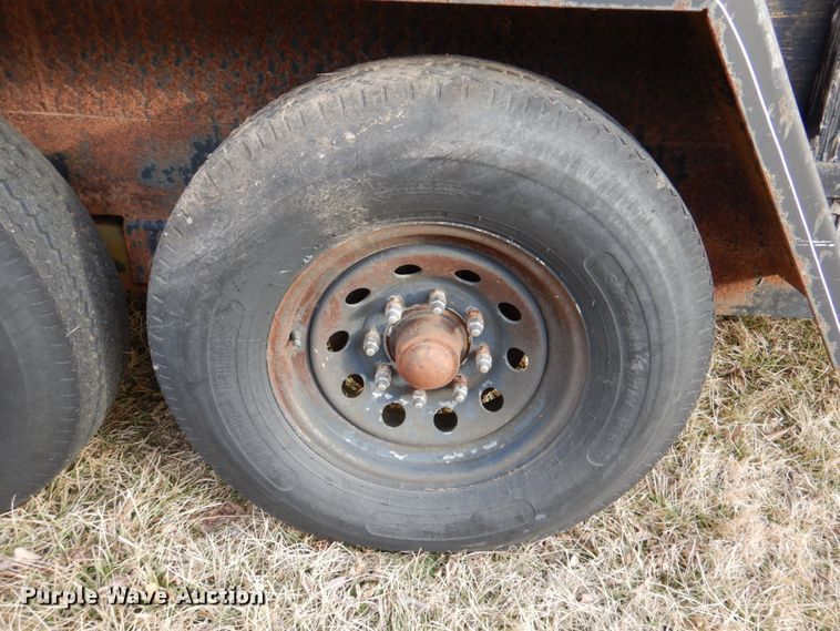 image for item DN1289 1998 Starlite 82-206  equipment trailer