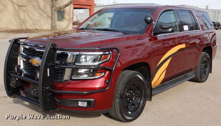 image for item DN1398 2018 Chevrolet Tahoe Police  SUV